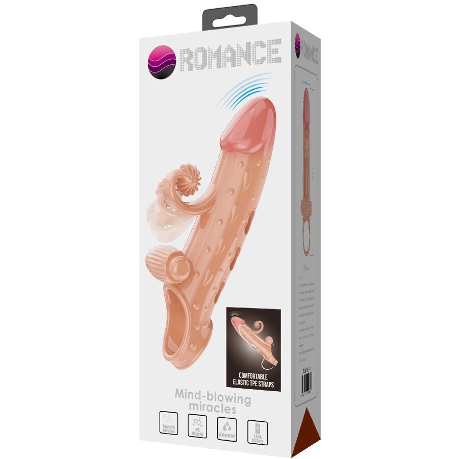 ROMANCE - VIBRERANDE PENISHYLSA NATURLIG