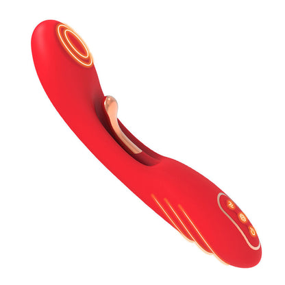 ARMONY - VIBRATOR MED OSCILLERANDE TUNGA RÖD