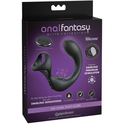 ANAL FANTASY ELITE COLLECTION – VIBRERANDE ANALMASSÖR MED FJÄRRKONTROLL