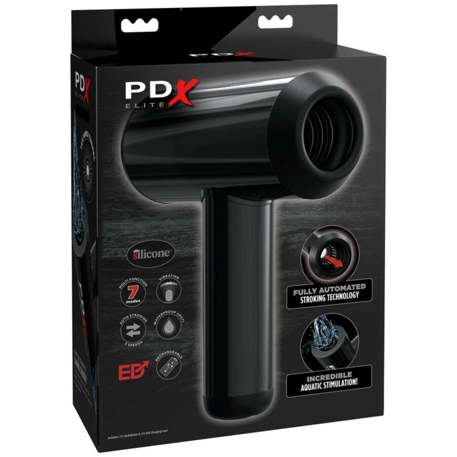 PDX ELITE – DUBBEL VATTENTÄT AUTOMATISK MASTRUBATOR