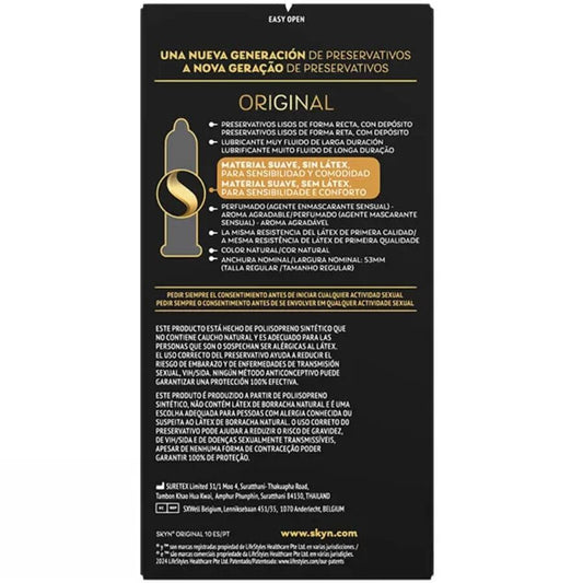 SKYN - ORIGINAL KONDOM NATURLIG KÄNSLA 10 ST