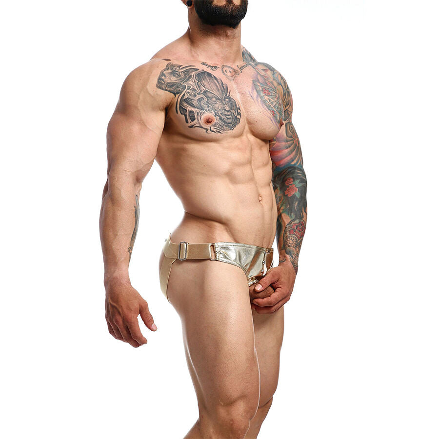 MOB - DNGEON JOCKSTRAP GULDFÄRGAD PENISRING ONE SIZE