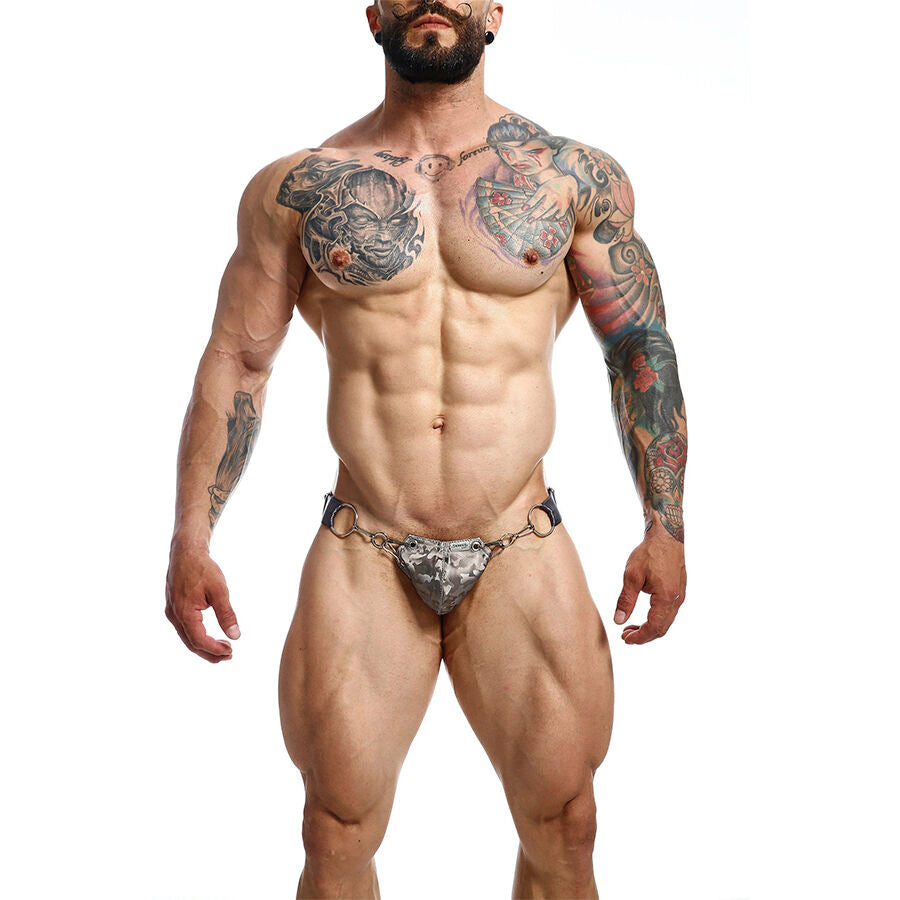 MOB - DNGEON SNAP JOCKSTRAP GRÅ ONE SIZE