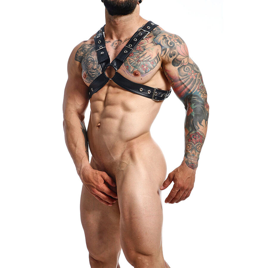 MOB - DUNGEON BLACK CHAIN HARNESS ONE SIZE X