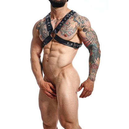 MOB - DUNGEON BLACK CHAIN HARNESS ONE SIZE X