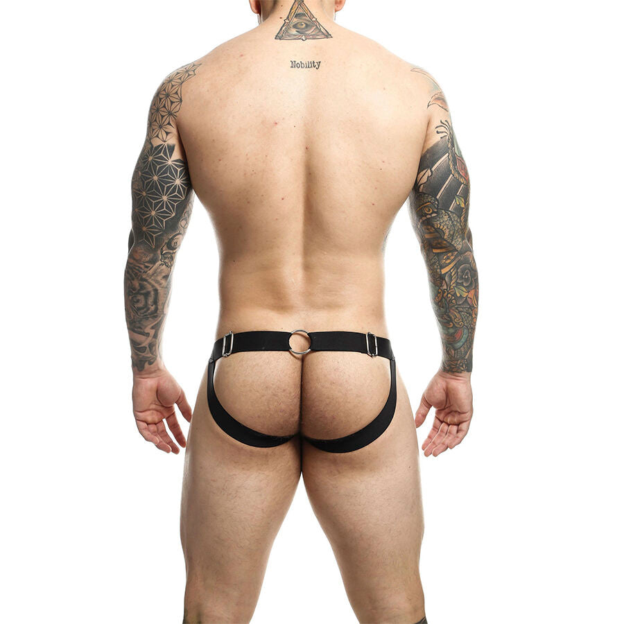 MOB - DUNGEON RÖD JOCKSTRAP MED KEDJOR ONE SIZE