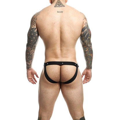 MOB - DUNGEON SNAP JOCKSTRAP RÖD ONE SIZE