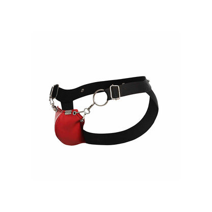 MOB - DUNGEON SNAP JOCKSTRAP RÖD ONE SIZE