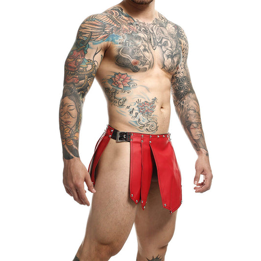 MOB - DNGEON RED ROMANDA SKIRT ONE SIZE