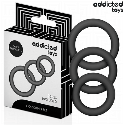 ADDICTED TOYS - SILIKONRINGAR MODELL 1