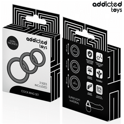 ADDICTED TOYS - SILIKONRINGAR MODELL 1
