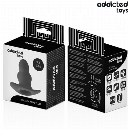 ADDICTED TOYS - KÅT ANALPLUGG SILIKON STORLEK M 9,6 CM