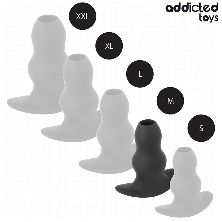 ADDICTED TOYS - KÅT ANALPLUGG SILIKON STORLEK M 9,6 CM