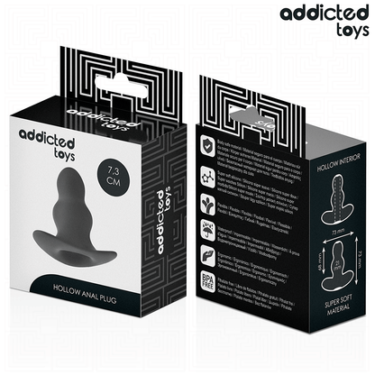 ADDICTED TOYS - KUL ANALPLUGG I SILIKON STORLEK S 7,3 CM