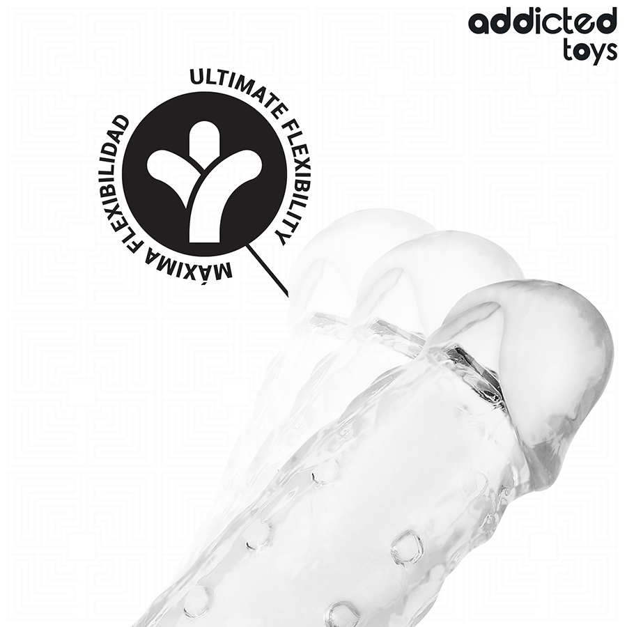 ADDICTED TOYS - GENOMSKINLIG PENISHYLSA STORLEK M 27 CM