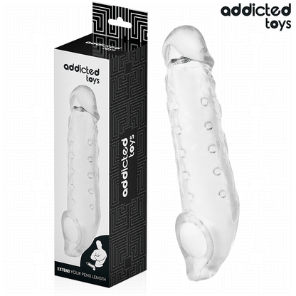 ADDICTED TOYS - GENOMSKINLIG PENISHYLSA STORLEK M 27 CM