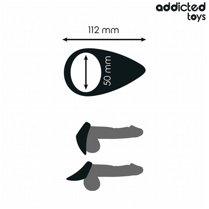 ADDICTED TOYS - TÅRFORMAD PENISRING