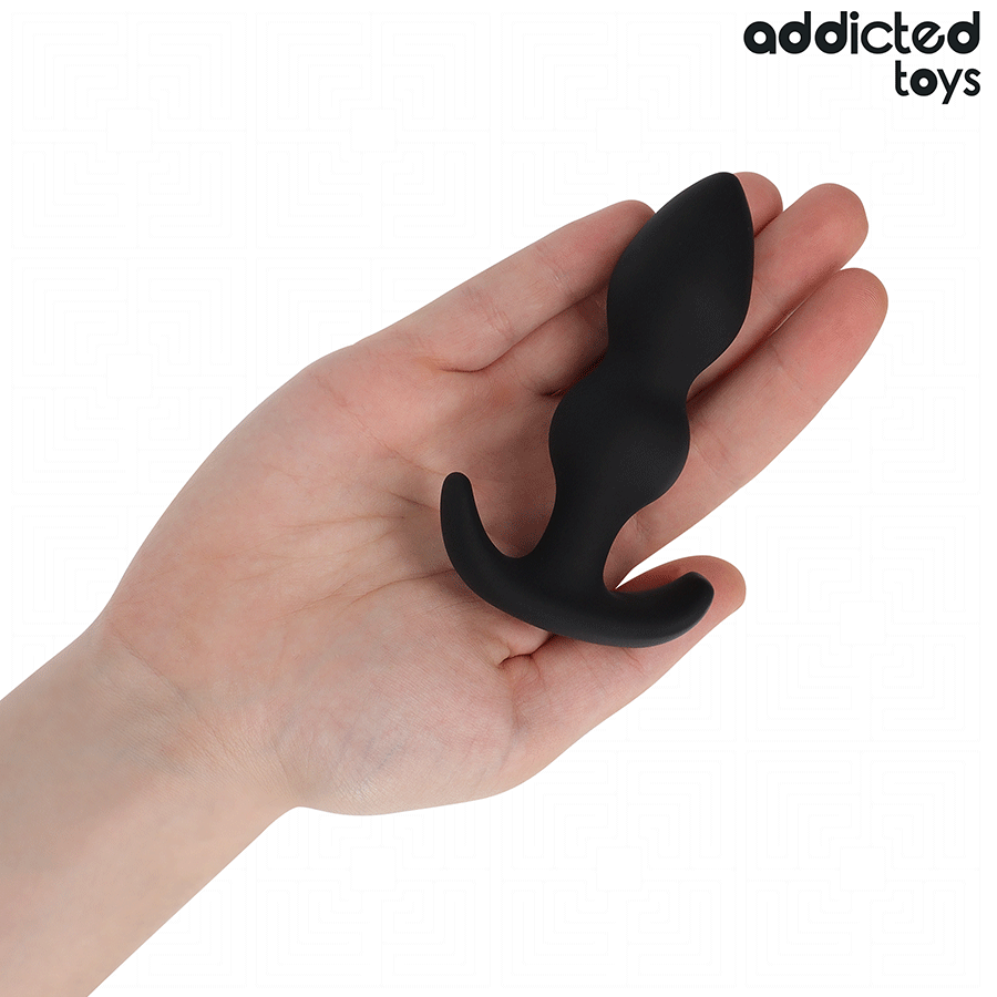 ADDICTED TOYS - ANALPLUGG SILIKON STORLEK S 10,3 CM