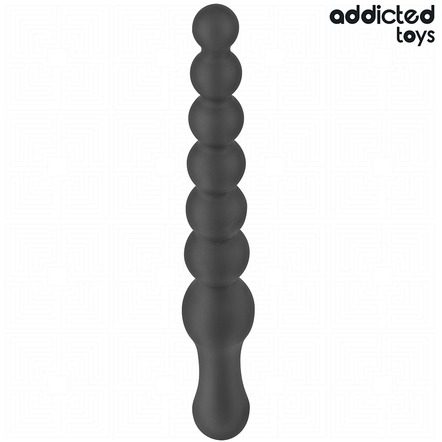ADDICTED TOYS - DUBBEL ANALMASSÖR SILIKON 24 CM