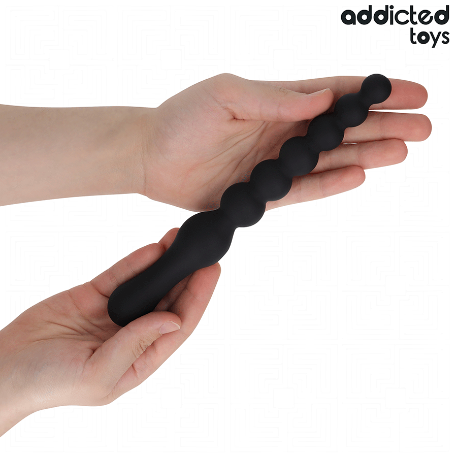 ADDICTED TOYS - DUBBEL ANALMASSÖR SILIKON 24 CM