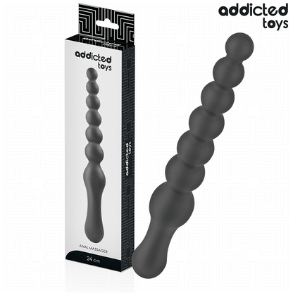 ADDICTED TOYS - DUBBEL ANALMASSÖR SILIKON 24 CM