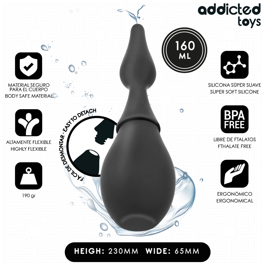 ADDICTED TOYS - RESERENGÖRARE SILIKONMODELL 1