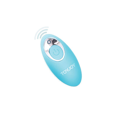TOYJOY - HAPPINESS I'M SO EGGCITED FJÄRRKONTROLLVIBRATOR BLÅ