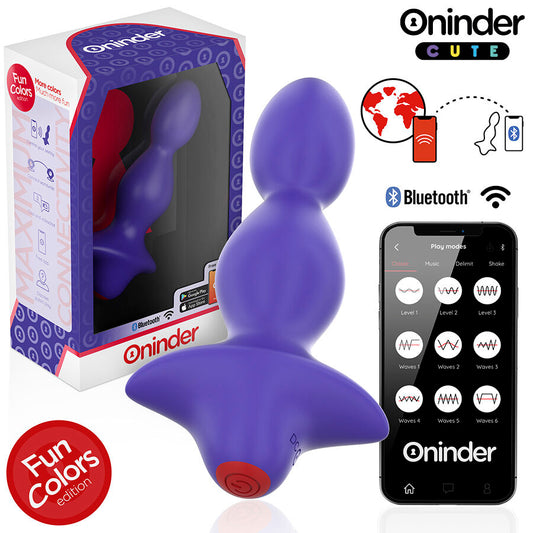 ONINDER CUTE - LOVE BUTT VIBRATING ANAL PLUG DILATOR - FREE WORLDWIDE APP