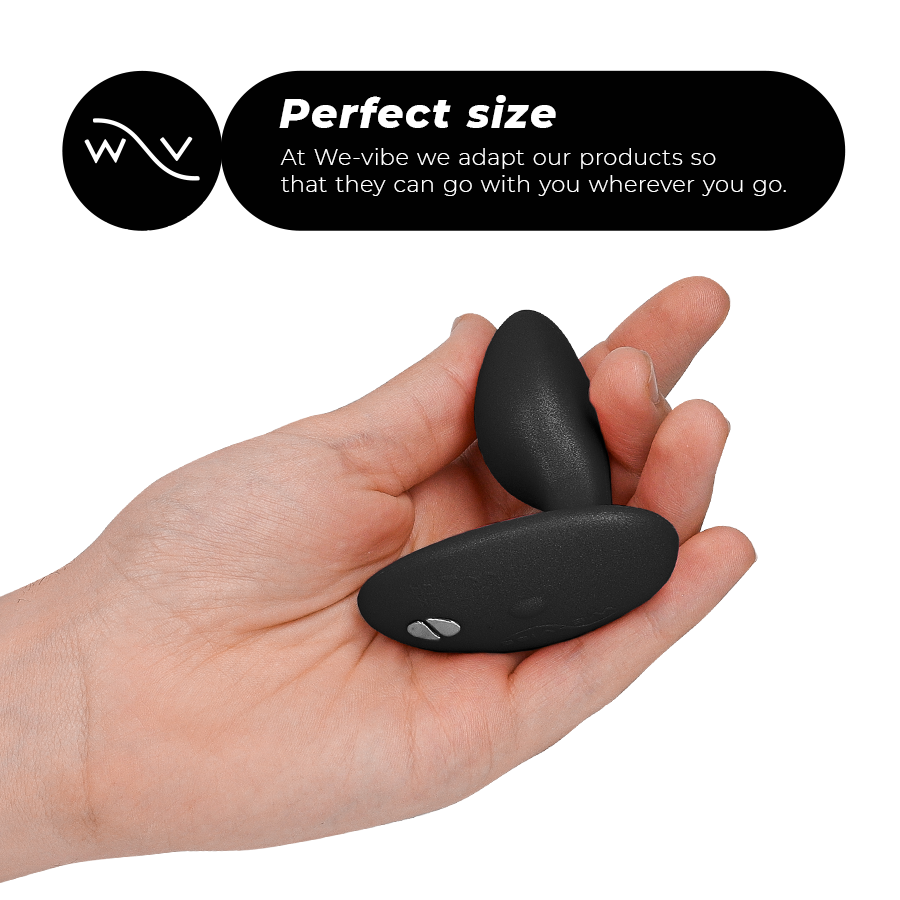 WE-VIBE - VECTOR+ SVART PROSTATAMASSAGEAPPARAT