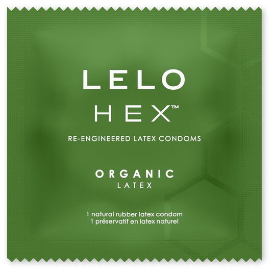 LELO - HEX EKOLOGISK KONDOM ESKE 12 STYCKEN