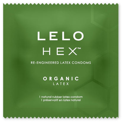 LELO - HEX ORGANIC KONDOMASK 36 ENHETER