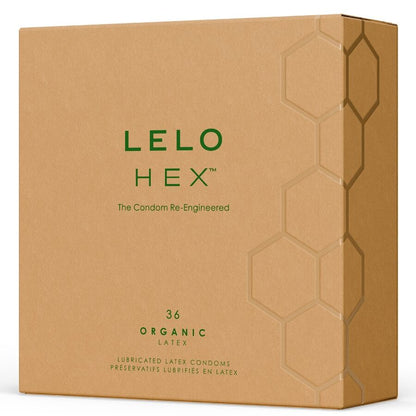 LELO - HEX ORGANIC KONDOMASK 36 ENHETER