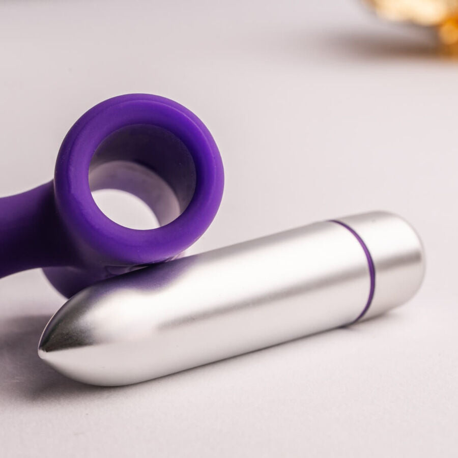 ROCKS- OFF - PETITE SENSATIONS TEAZER ANALPLUGG VIBRATOR LILA