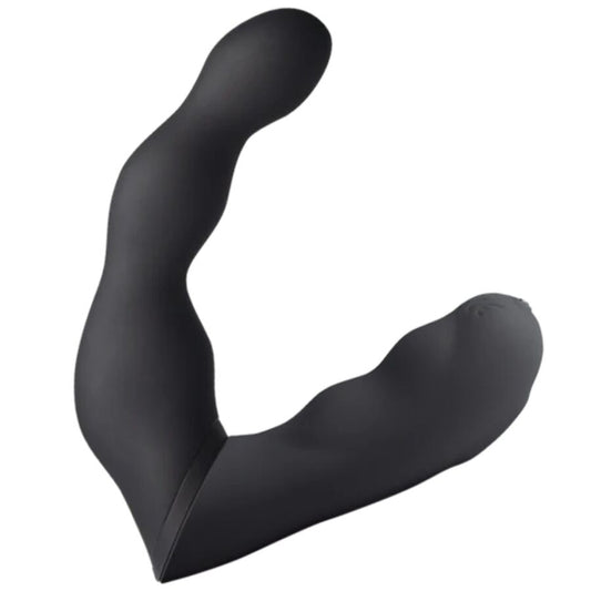 ROCKS-OFF - BLACK PROSTATE AND ANAL VIBRATOR ADAPTER
