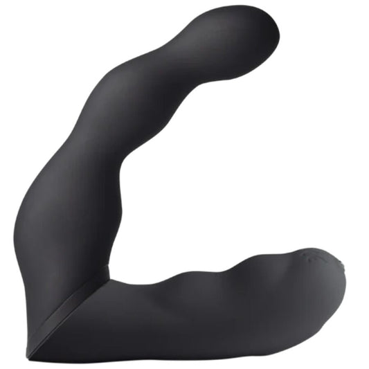 ROCKS-OFF - BLACK PROSTATE AND ANAL VIBRATOR ADAPTER