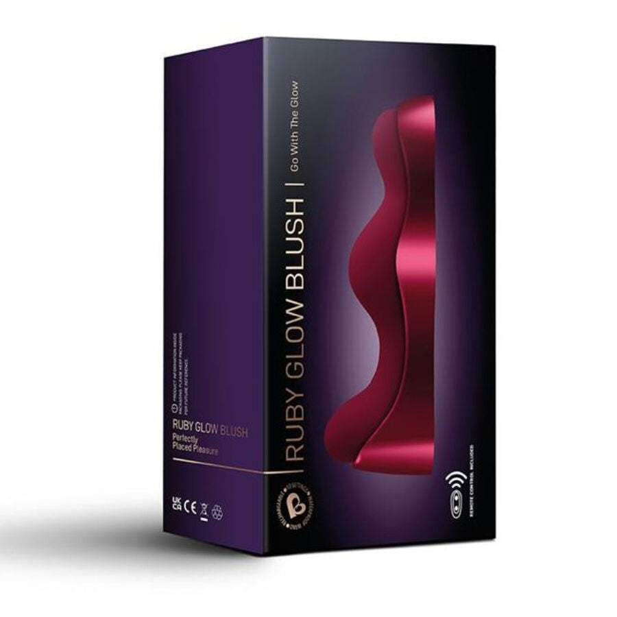 ROCKS-OFF - RUBY GLOW BLUSH RÖD G-PUNKTSVIBRATOR
