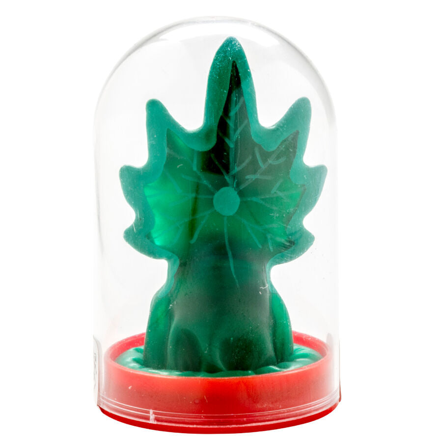 CONDOMERIE - HANDMÅLADE SKOJKONDOMER CANNABIS MODELL 1