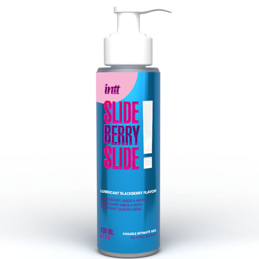 INTT RELEASES - PUSSVÄNLIGT VATTENBASERAT INTIMGLIDMEDEL SVART VINBÄR SMAK 100 ML