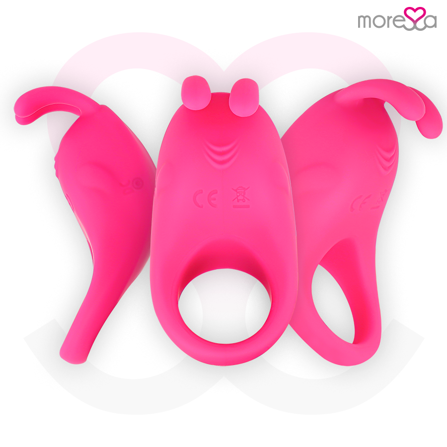 MORESSA - BRAD PREMIUM SILICONE RECHARGEABLE PINK - Kink&Play