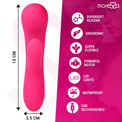 MORESSA - JERRY PREMIUM SILICONE RECHARGEABLE - Kink&Play