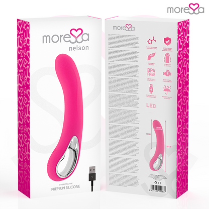 MORESSA - NELSON PREMIUM SILICONE RECHARGEABLE - Kink&Play