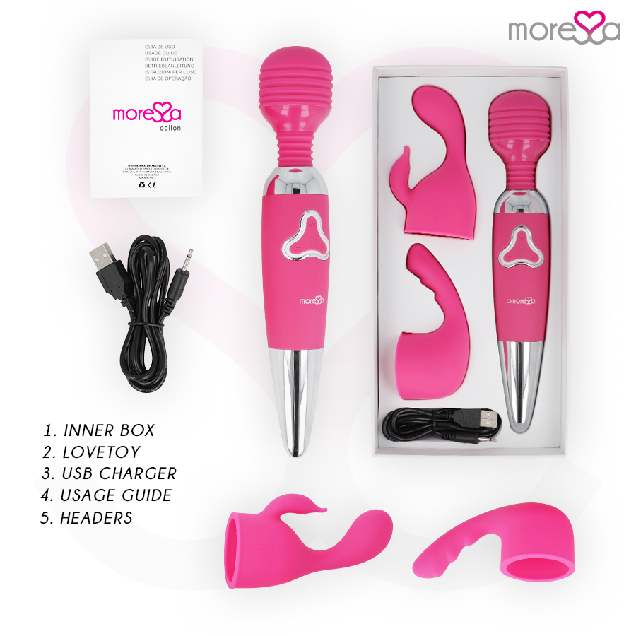 MORESSA - ODILON PREMIUM SILICONE RECHARGEABLE - Kink&Play