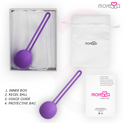 MORESSA - OSIAN ONE PREMIUM LILAC SILICONE - Kink&Play