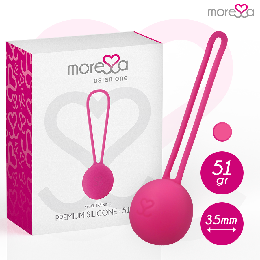 MORESSA - OSIAN ONE PREMIUM SILICONE PINK - Kink&Play