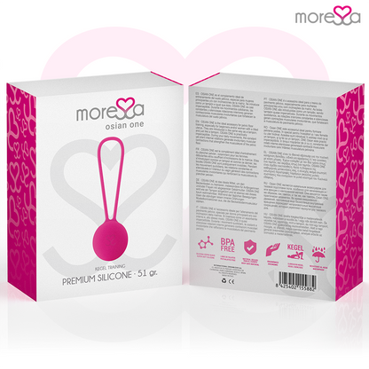 MORESSA - OSIAN ONE PREMIUM SILICONE PINK - Kink&Play