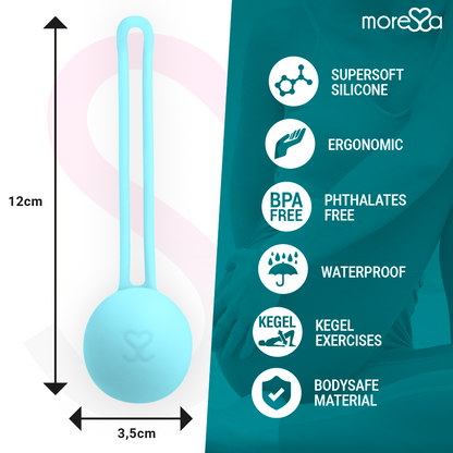 MORESSA - OSIAN ONE PREMIUM TURQUOISE SILICONE - Kink&Play