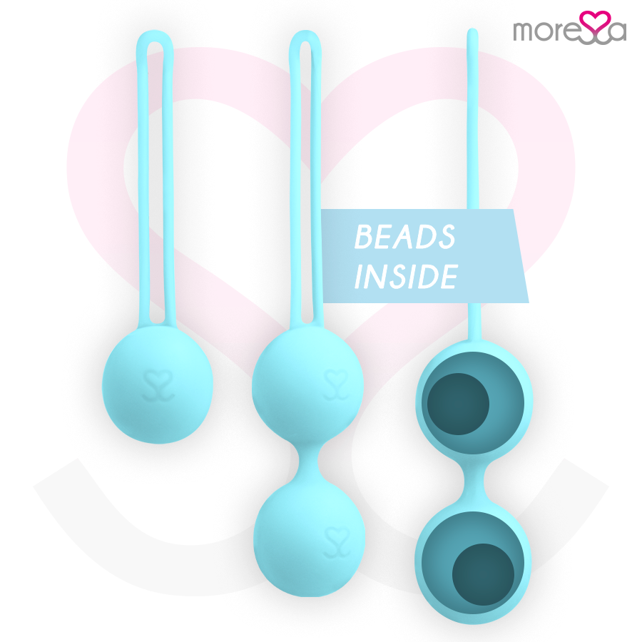 MORESSA - OSIAN SET PREMIUM TURQUOISE SILICONE - Kink&Play