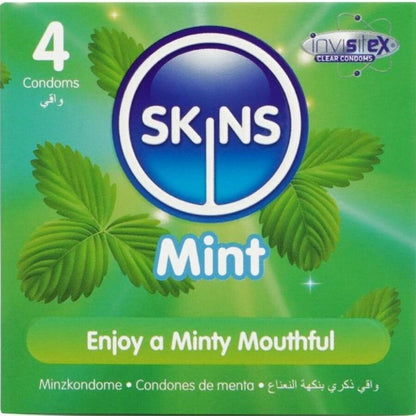 SKINS - MINT PREMIUM KONDOMER FÖRPACKNING 4