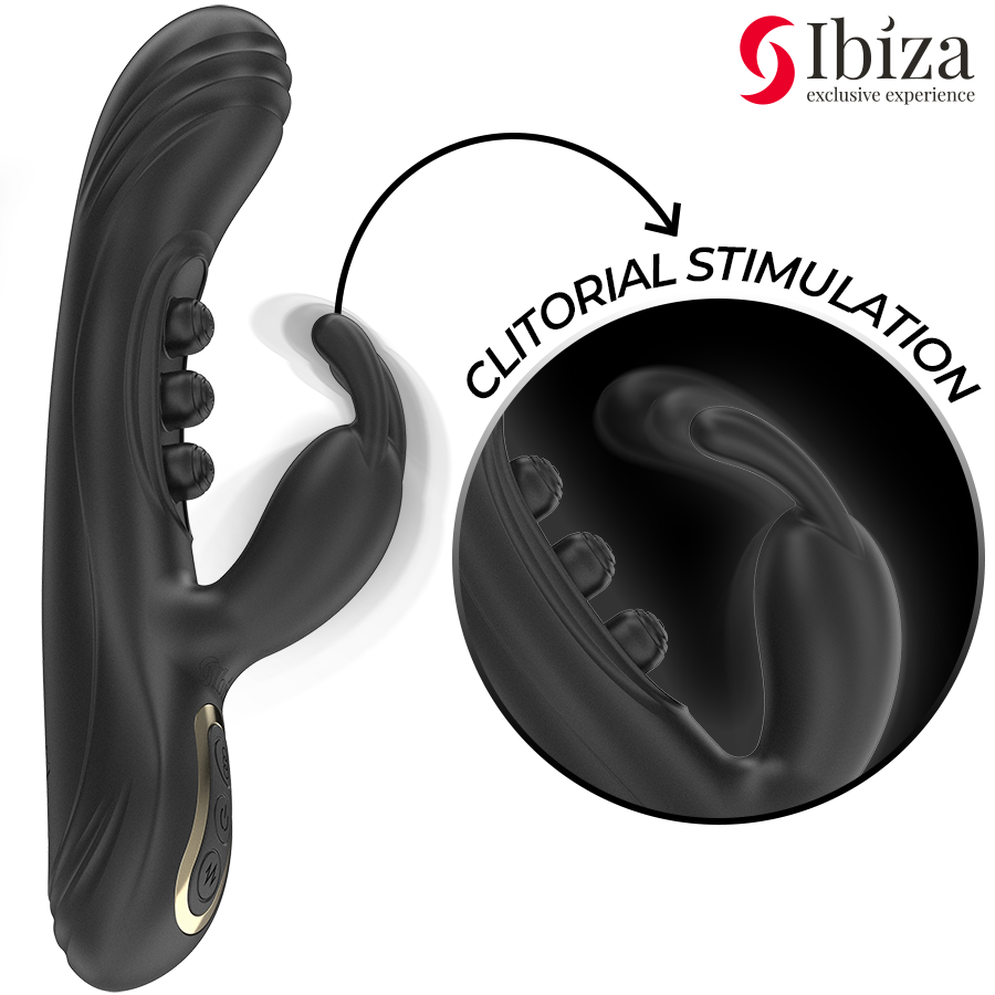 IBIZA - VIBRERANDE KANIN MED PULSERING