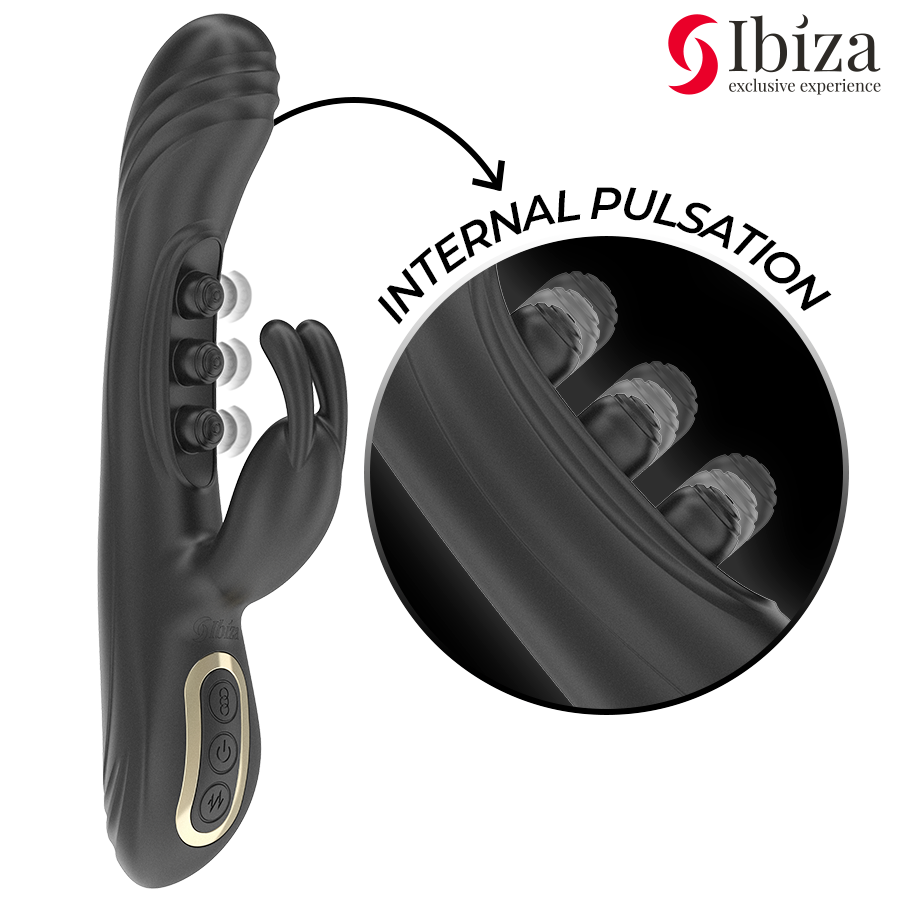 IBIZA - VIBRERANDE KANIN MED PULSERING